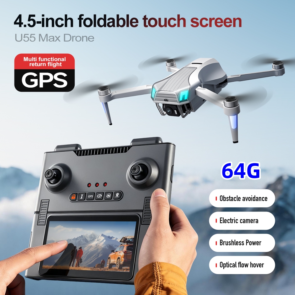 NCZOBOE U55 Professionele GPS  - Drone Gimbal 2 Axis recensie en prijs