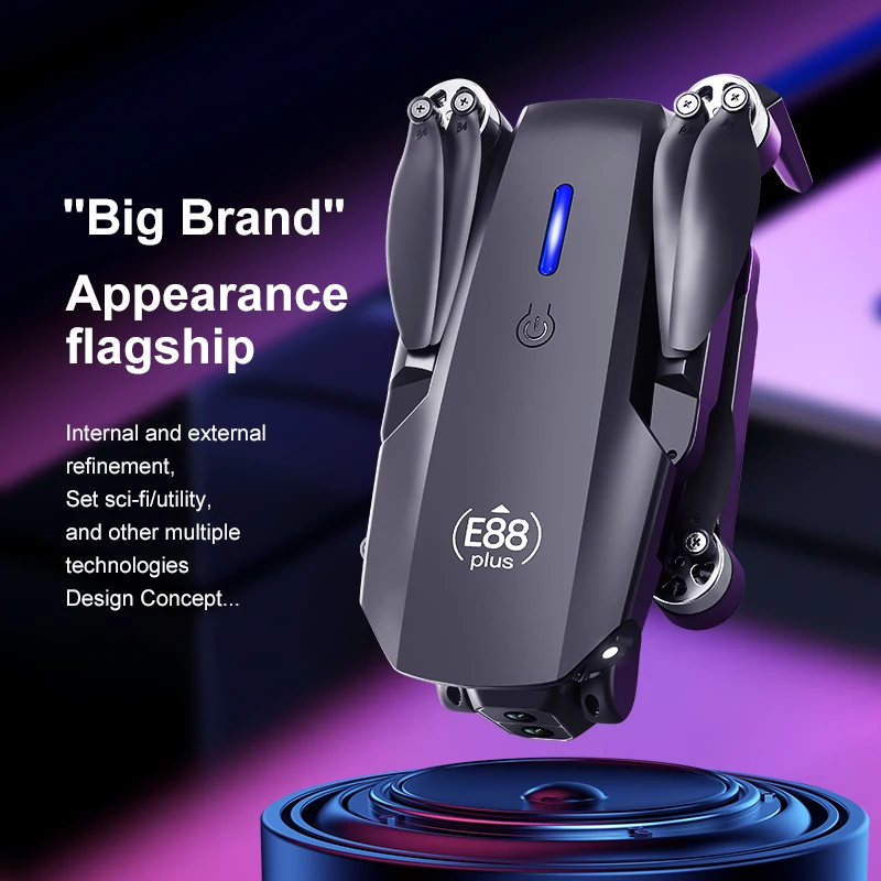 Nieuwe E88 Plus Quadcopter Dro - Drone Gimbal Brushless recensie en prijs
