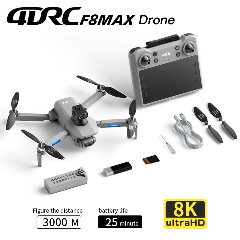 F8 MAX GPS Drone Professionele - Drone Gimbal Brushless recensie en prijs