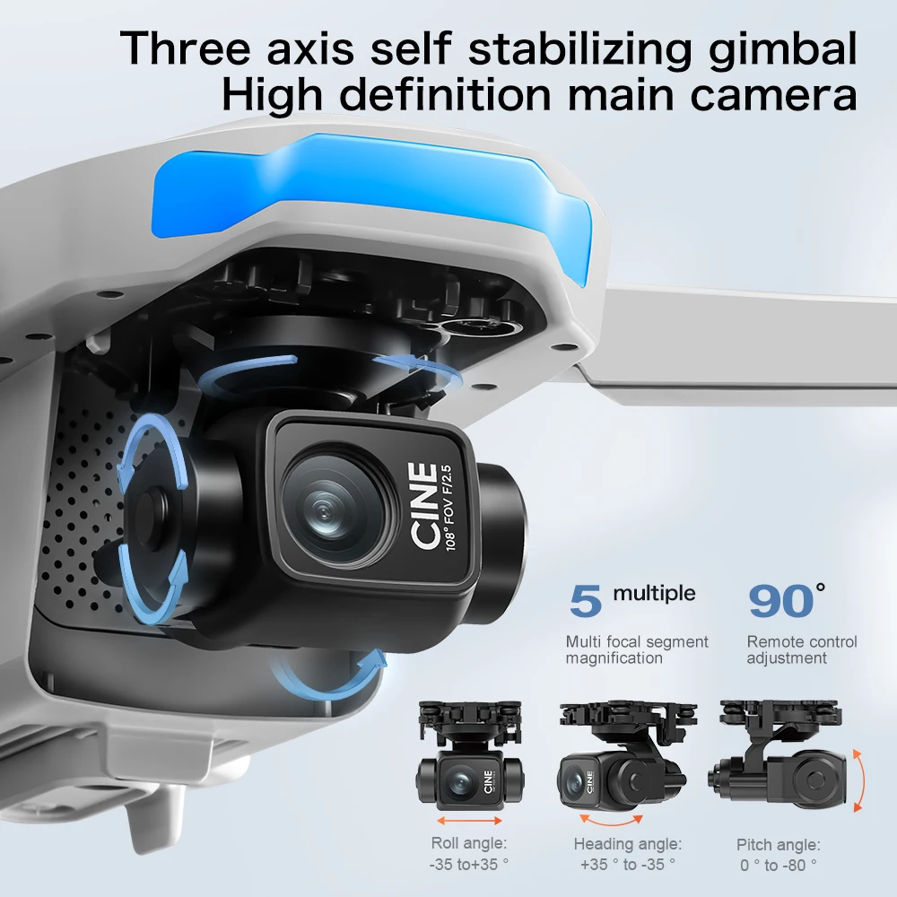 Top Deal S-X1 MAX GPS Drone 3- - Drone Gimbal 3 Axis recensie en prijs